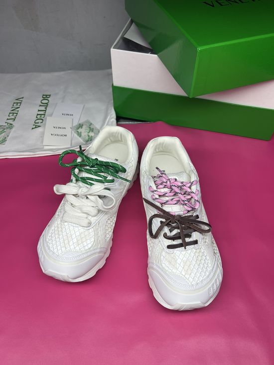 Bottega Veneta Classic Breathable Chunky Sneakers Non-Slip Height Boosting Daily Shoes