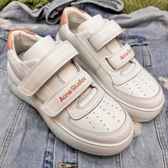 Acne Studios Thick Sole Casual Sneakers With Soft Non-slip Outsole