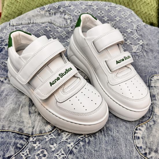 Acne Studios Thick Sole Casual Sneakers With Soft Non-slip Outsole