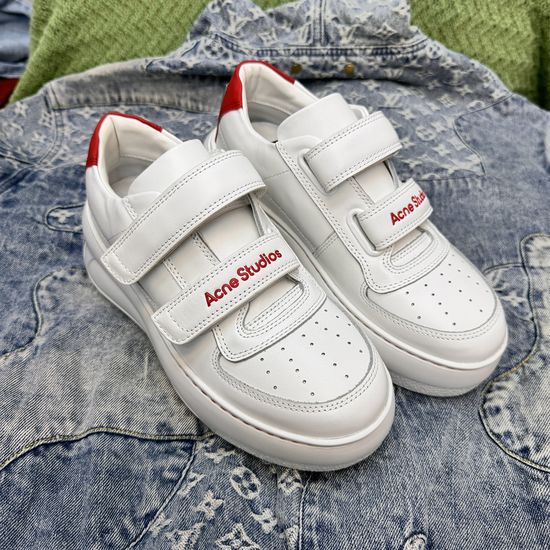 Acne Studios Thick Sole Casual Sneakers With Soft Non-slip Outsole