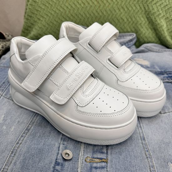 Acne Studios Thick Sole Casual Sneakers With Soft Non-slip Outsole