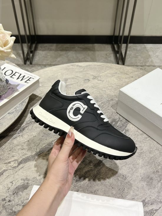 Christian Dior Premium Thick Sole Chunky Sneakers Stylish Versatile Daily Footwear