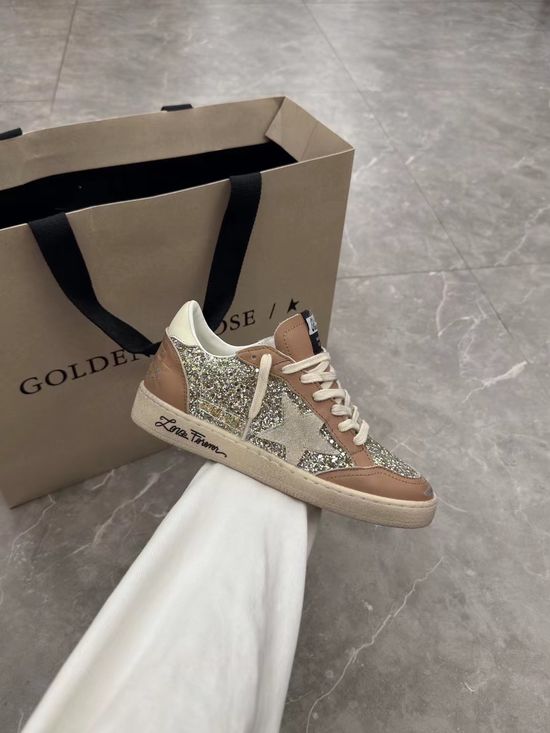Golden Goose Classic Distressed Matte Leather Casual Versatile Daily Sneakers