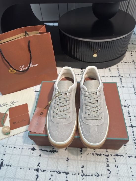 Loro Piana Ultra Soft Comfortable Casual Trainer Shoes Lightweight For All Day Wear
