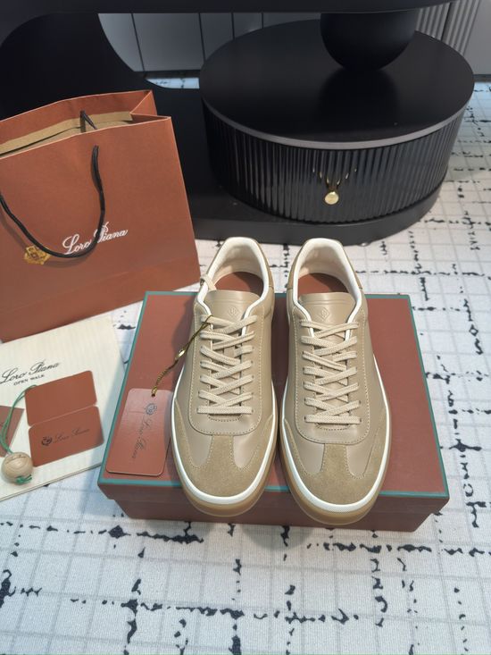 Loro Piana Ultra Soft Comfortable Casual Trainer Shoes Lightweight For All Day Wear