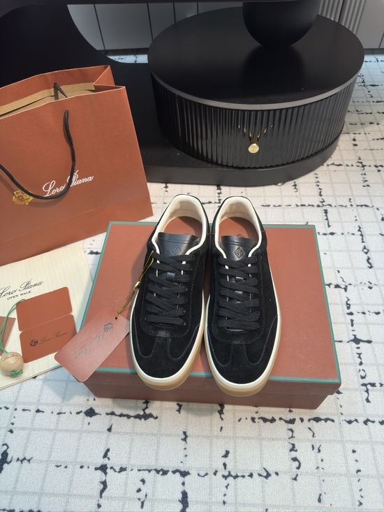 Loro Piana Ultra Soft Comfortable Casual Trainer Shoes Lightweight For All Day Wear