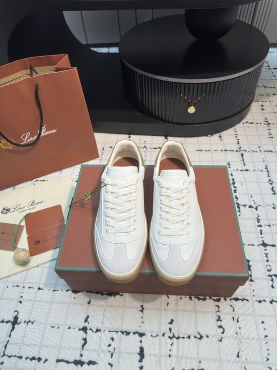 Loro Piana Ultra Soft Comfortable Casual Trainer Shoes Lightweight For All Day Wear