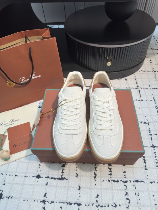 Loro Piana Ultra Soft Comfortable Casual Trainer Shoes Lightweight For All Day Wear