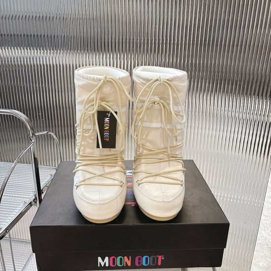 Moon Boot Short Chunky Warm Snow Boots Comfortable Non-slip