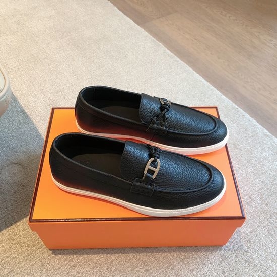 Hermes Classic Retro Comfortable Lace Up Casual Sneakers