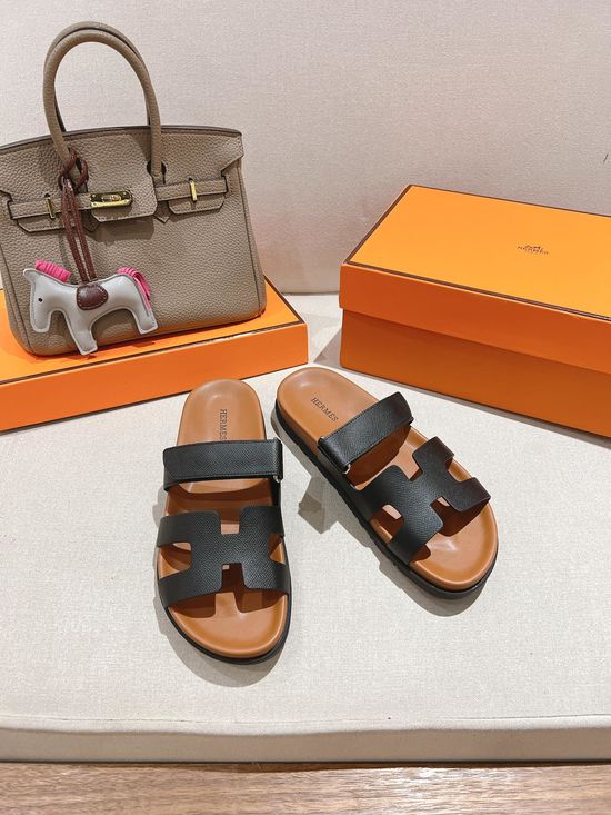 Hermes Comfortable Non Slip Casual Open Toe Slides