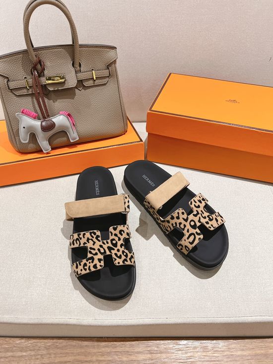 Hermes Classic Non Slip Casual Open Toe Slide Sandals