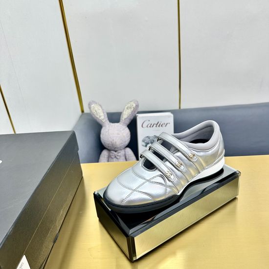 Chanel Soft Quilted Leather Casual Sneakers Comfortable Versatile