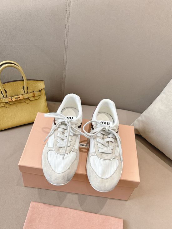 Miu Miu Premium Suede Short Boots Stylish Retro Daily Shoes