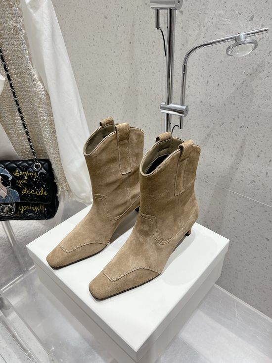 Unfolio Vintage Western Style Comfortable Casual Ankle Boots