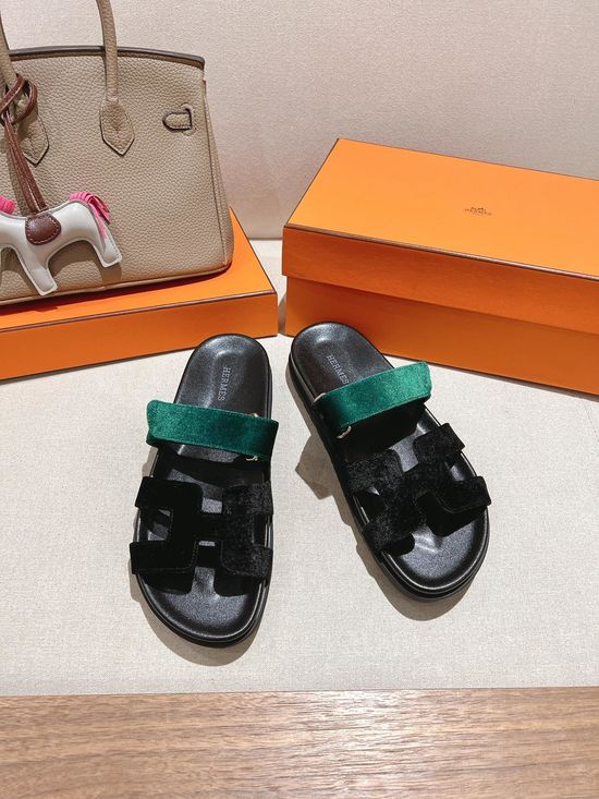 Hermes Premium Anti Slip Daily Open Toe Slides