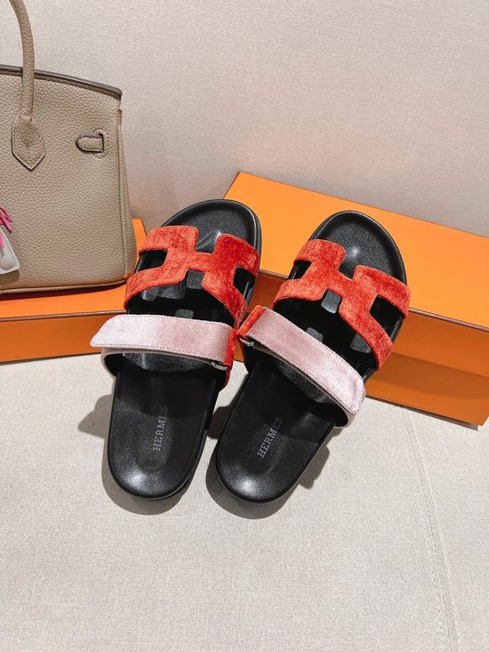 Hermes Premium Anti Slip Daily Open Toe Slides