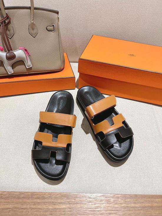 Hermes Premium Anti Slip Daily Open Toe Slides
