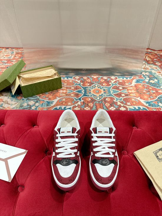 Gucci Premium Vintage Casual Shoes with Detachable Cherry Ornament