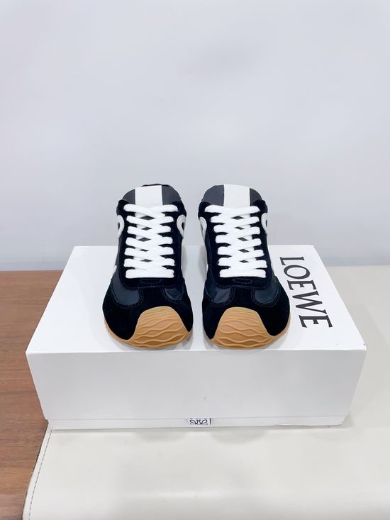 Loewe Minimalist Stitching Casual Sneakers Lightweight Breathable Non-slip Shoes