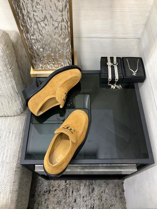 Chanel Genuine Leather Peep Toe High Heel Dress Shoes