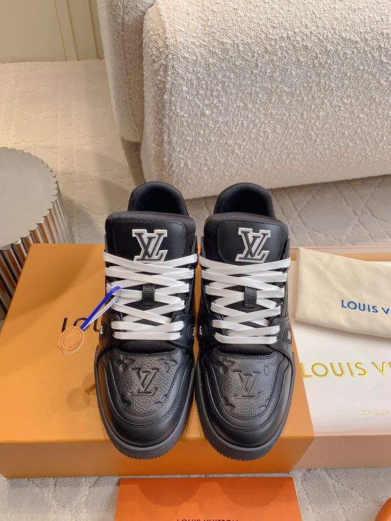 Louis Vuitton Premium Classic Casual Fashion Skate Board Shoes