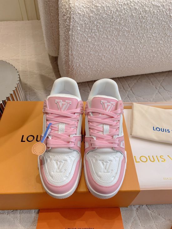 Louis Vuitton Premium Classic Casual Fashion Skate Board Shoes
