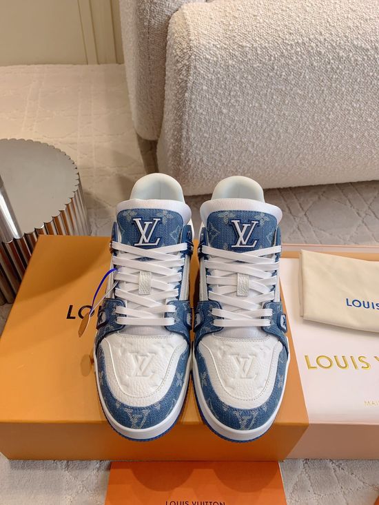 Louis Vuitton Premium Classic Casual Fashion Skate Board Shoes