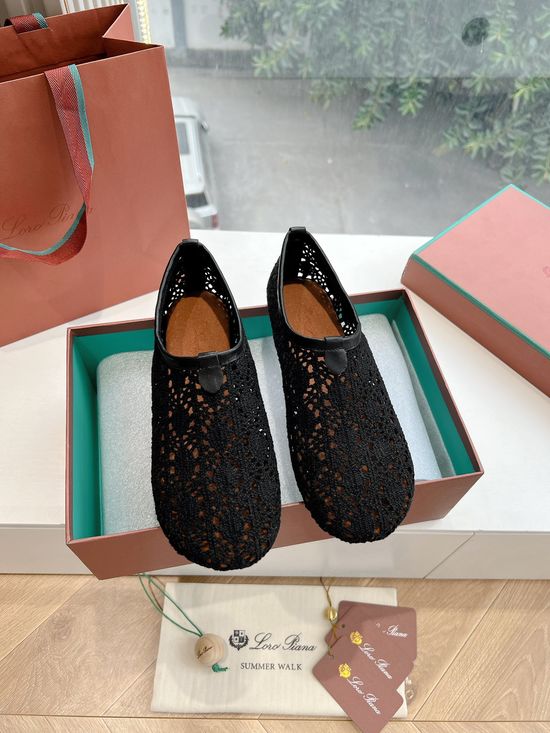 Loro Piana Comfortable Soft Sole Casual Slip On Loafers