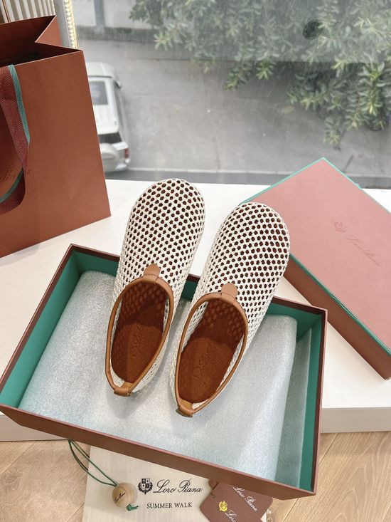 Loro Piana Comfortable Soft Sole Casual Slip On Loafers