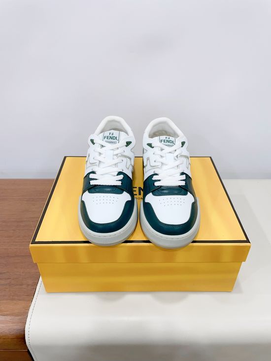 Fendi Vintage Design Casual Sneakers Comfortable Soft Sole Daily Shoes