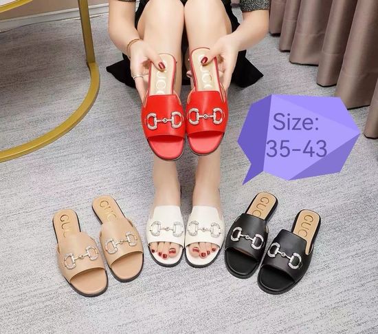 Gucci Premium Quality Genuine Leather Casual Summer Sandals