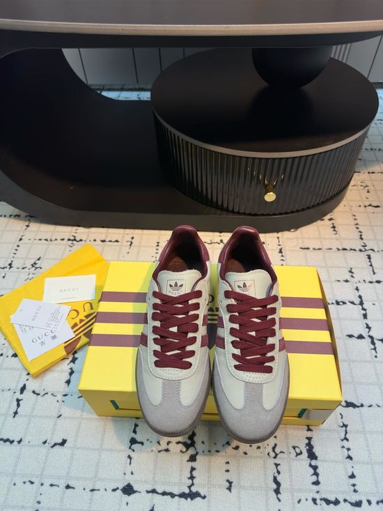 Gucci Lace-up Retro Casual Shoes Soft Sole Comfortable Training Sneakers