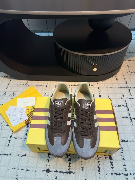 Gucci Lace-up Retro Casual Shoes Soft Sole Comfortable Training Sneakers