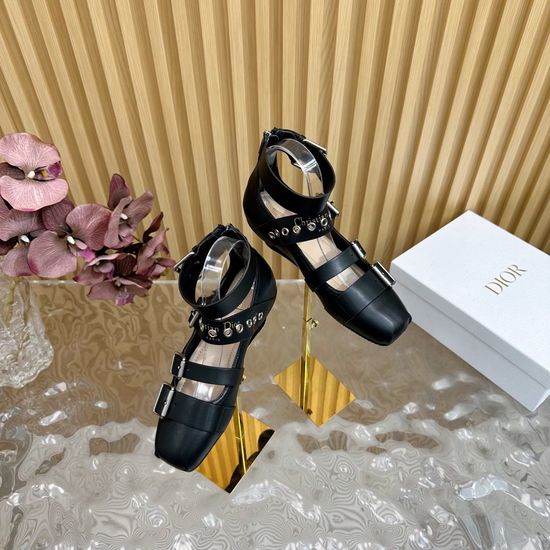 Christian Dior Chic Mary Jane Ballet Flats for Versatile Styling