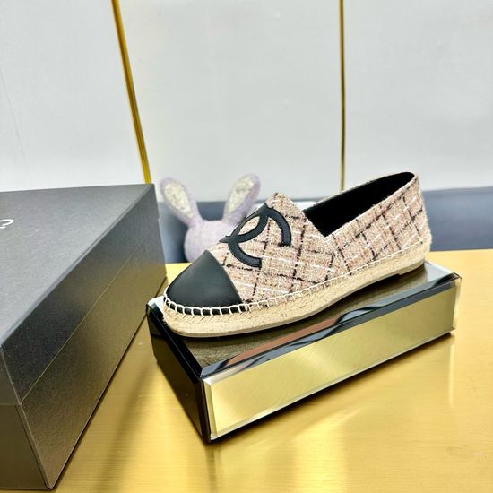 Chanel Classic Espadrilles Slip On Casual Comfortable Shoes