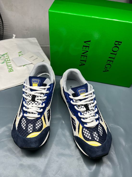 Bottega Veneta Casual Breathable Mesh Sneakers with Non-Slip Rubber Outsole