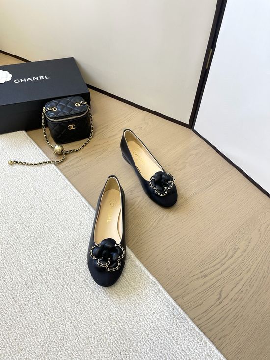 Chanel Low Heel Comfortable Casual Daily Office Walking Shoes