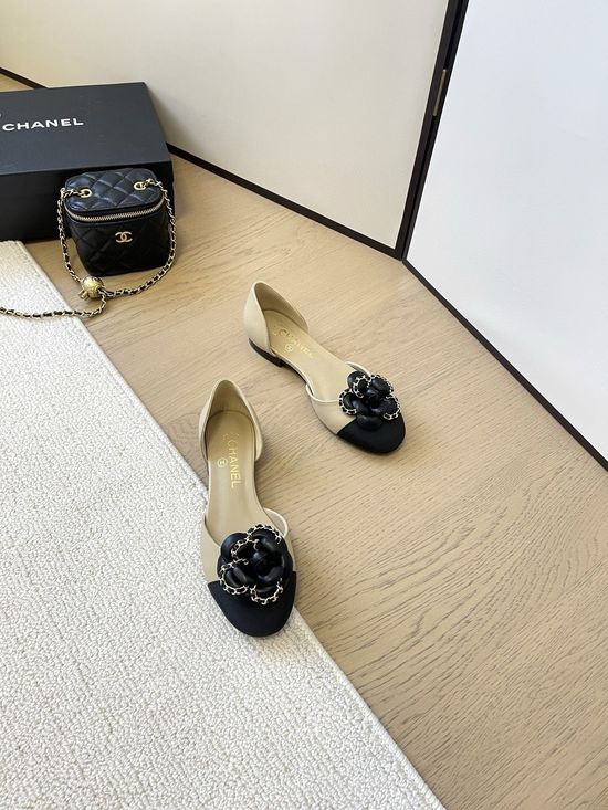Chanel Low Heel Comfortable Casual Daily Office Walking Shoes