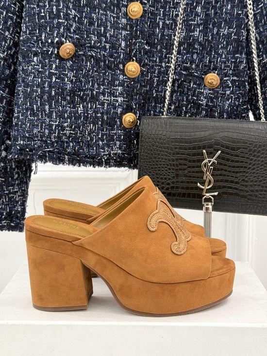 Celine Thick Sole Anti-slip Mules Comfortable Casual Daily