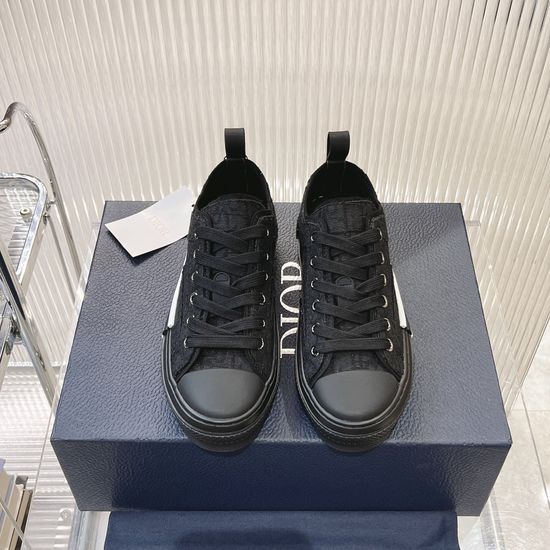 Christian Dior Premium Floral Mesh High-top Sneakers Breathable Comfort
