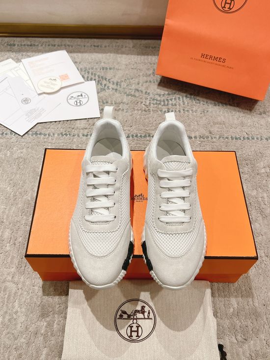 Hermes Color Block Lightweight Comfortable Casual Sneakers