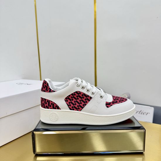 Hermes Breathable Mesh Lace-up Lightweight Casual Sneakers