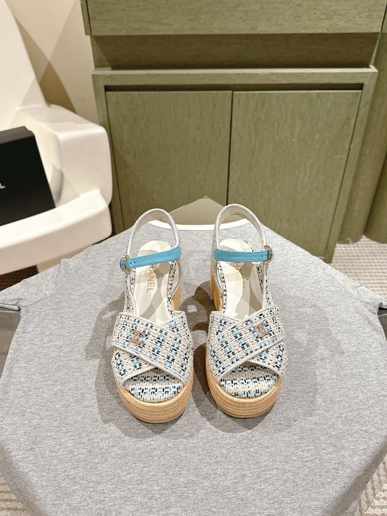 Chanel Camellia Thick Sole Genuine Leather Casual Shoes