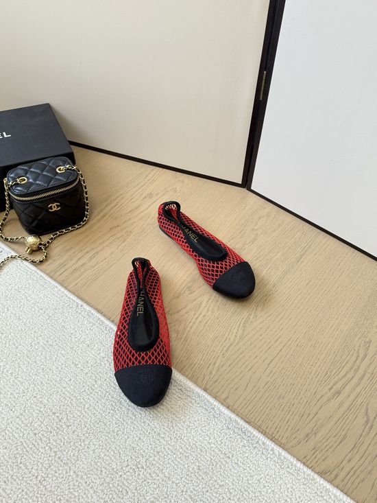 Chanel Mid Heel Elegant Comfortable Casual Versatile Dress Shoes