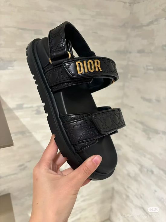 Christian Dior Comfortable Hook Loop Sandals with High Quality Material