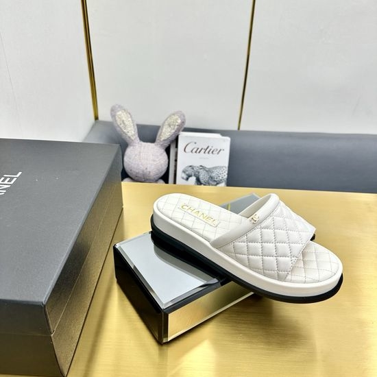 Chanel Premium Leather Shoes Elegant Design For Daily Outfits