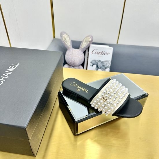 Chanel Premium Leather Shoes Elegant Design For Daily Outfits