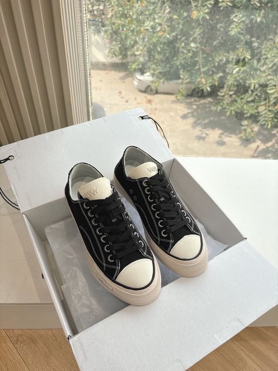 Visvim Comfortable Low Top Canvas Shoes Breathable Lightweight Daily Footwear