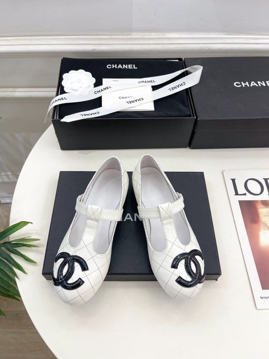 Chanel Classic Quilted T-Strap Mary Jane Shoes